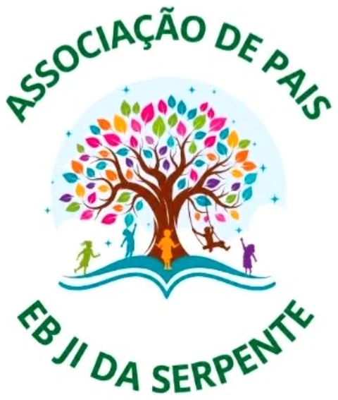 Logótipo da Associação de Pais EB JI da Serpente